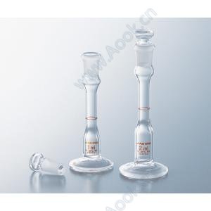 台付メスフラスコ白　３ｍｌ（ＡＳＯＮＥ） [1-8582-03]