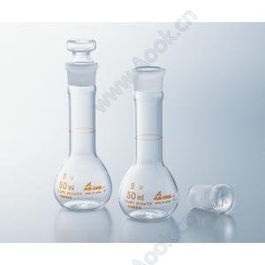 短型メスフラスコ白２００ｍｌ　ＡＳＯＮＥ [1-8566-03]