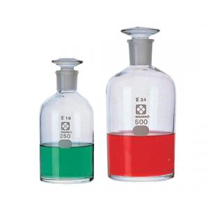 共通摺合わせ細口試薬瓶茶褐色６０ｍｌ [4-5034-02]