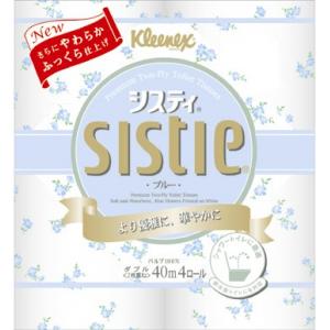 クリネックス システィ　４ロール （ダブル） ＜システィブルー＞ [25101]