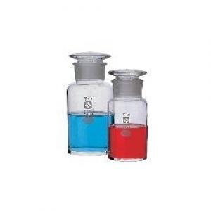 試薬びん　広口　白　１２０ｍＬ　３４／２０ 017070-120