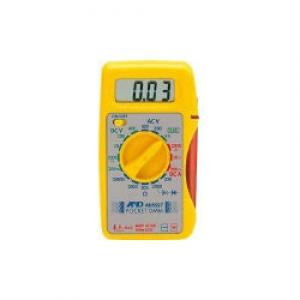 Ａ＆Ｄ　デジタルマルチメーター汎用コンパクト形導通テスト機能黄色　ＡＤ５５２７ AD-5527