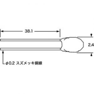 サーミスタ　ＮＴＣ　５ｋΩ 192-502LET-A01