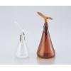 ガラス製噴霧器　４型　茶 [2-297-04]