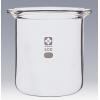 セパラブルフラスコ　円筒形　平底タイプ　バンド式　500mL　ツバ内径85mm [005820-500]