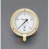 １００ｍｍ［－０．１－０ＭＰａ］ツバ付圧力計 EA729DD-0