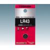 ボタン電池　ＬＲ４３ＥＣ [1-6714-03]
