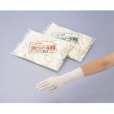 耐溶剂手套（乳胶有粉）（按箱销售）クリーンノール手袋(ラテックスパウダー付)(ケース販売)GLOVES LATEX