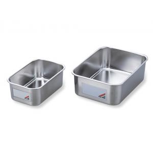 不锈钢深型盆（可重复标记）メモ付きステン深型バットTRAY SUS