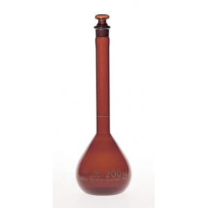 三商　宮原　メスフラスコ　ＨＧ |||茶　５０ｍｌ  
