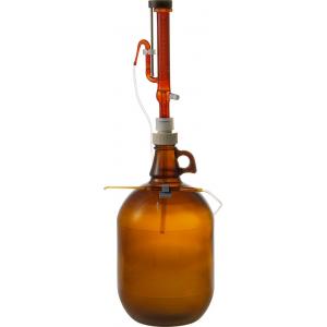 柴田　分注器　025120-20　茶 |||リビューレット　ガロン瓶付  