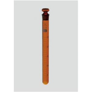 三商印共通摺合せ試験管　目盛付 |||茶　１５ｍｌ　栓１３　１本入  