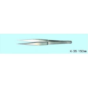 ＫＦＩピンセット |||Ｋ－３５　ステンレス  
