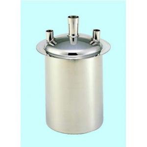 ステンレス反応タンク　３５Ｌ |||三ツ口平底　常圧用  