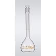 宮原　透明摺合せ　メスフラスコ |||白　１００ｍｌ　ＨＧ  